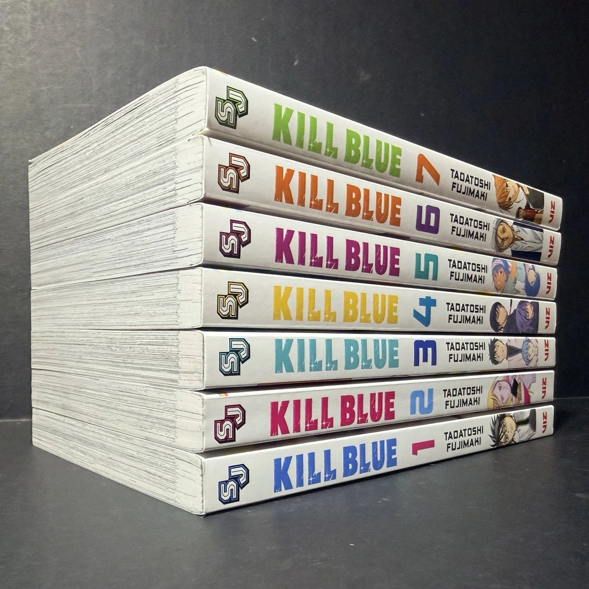 Kill Blue Manga Volumes 1-7 Brand New Authentic Viz Media