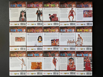 Slam Dunk Manga Volumes 1-31 Brand New Complete English Authentic Viz Media US