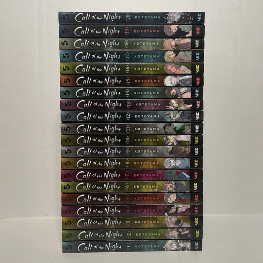 Call of the Night Manga Volumes 1-20 Brand New English Authentic Viz Media US