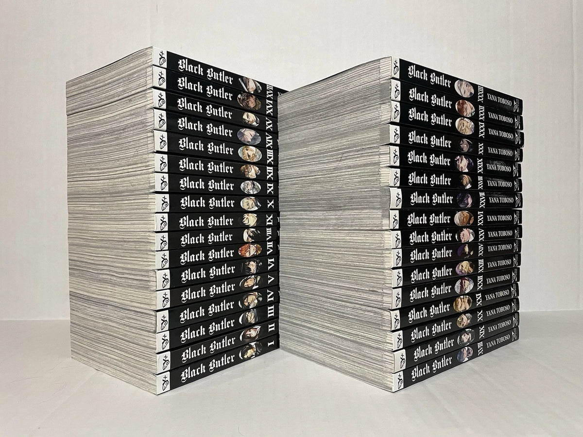 Black Butler Manga Volumes 1-33 Brand New English US Authentic Complete Set