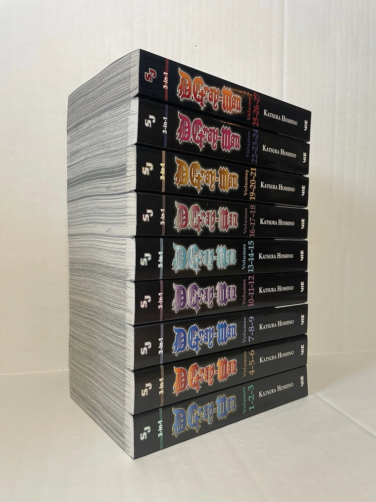 D. Gray-Man Manga Omnibus Volumes 1-27 Brand New English US Authentic Viz Media