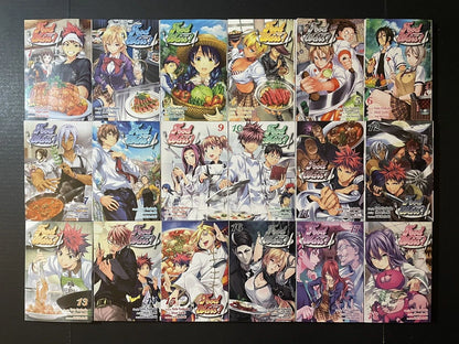 Food Wars! Manga Volumes 1-36 New Complete Set English Authentic Viz Media