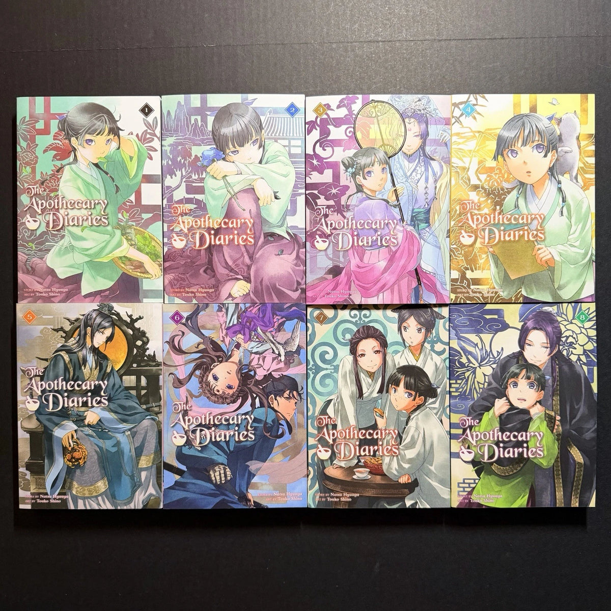 The Apothecary Diaries Light Novel Volumes 1-8 English New Authentic Square Enix