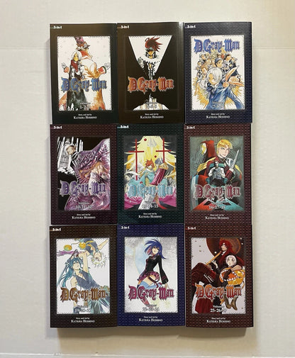 D. Gray-Man Manga Omnibus Volumes 1-27 Brand New English US Authentic Viz Media