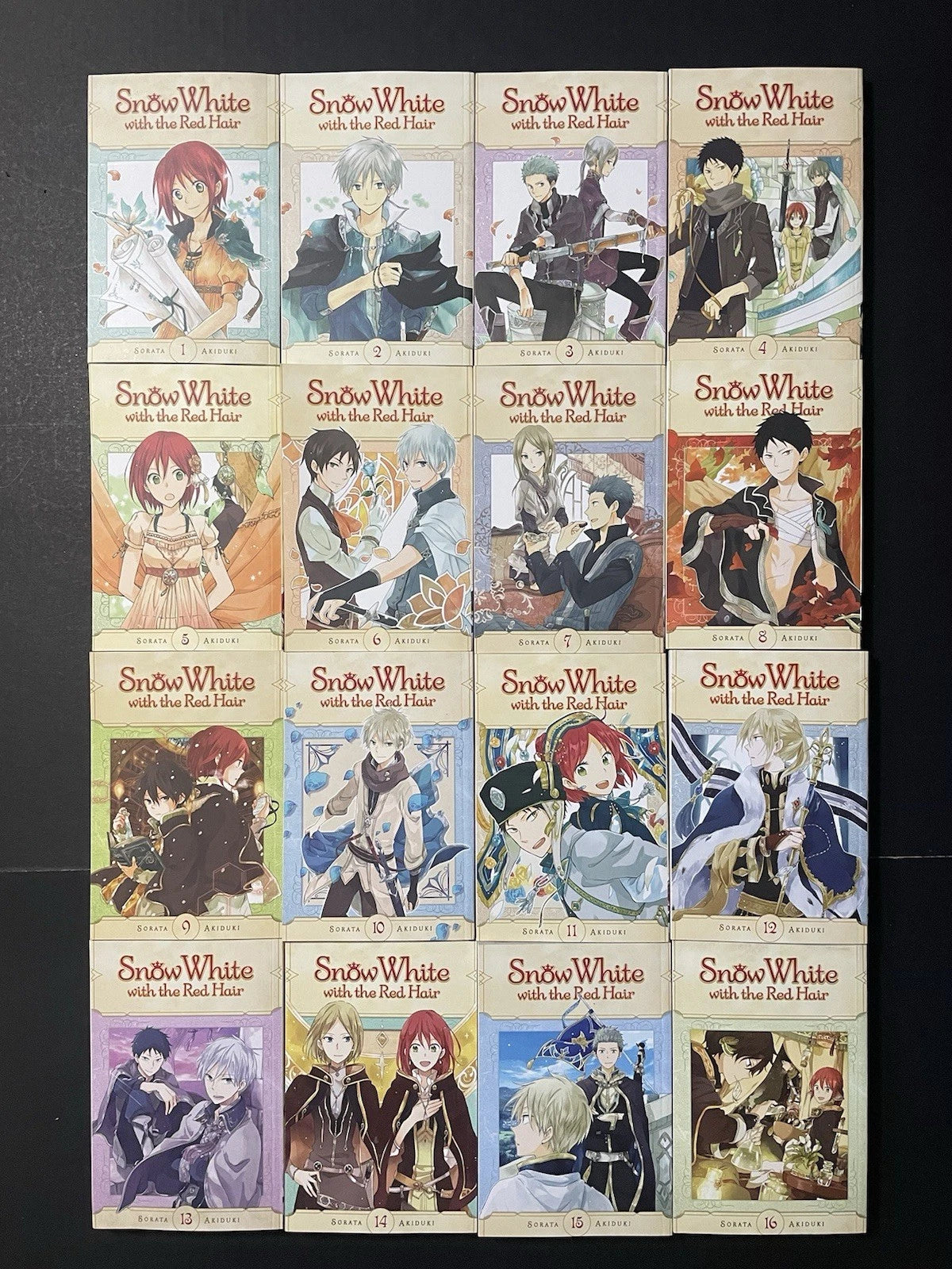 Snow White with the Red Hair Manga Volumes 1-26 English Brand New US Authentic
