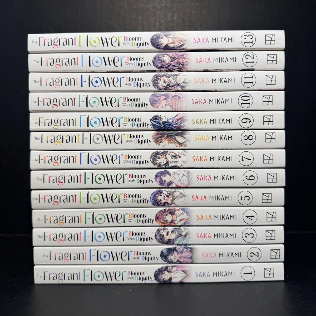 The Fragrant Flower Blooms With Dignity Manga Volumes 1-13 English New Kodansha