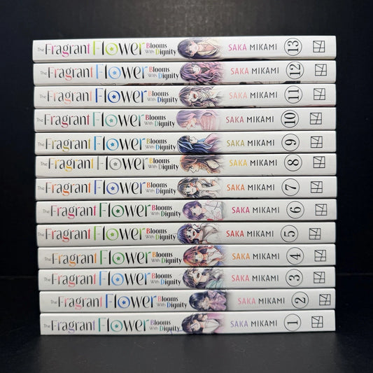 The Fragrant Flower Blooms With Dignity Manga Volumes 1-13 English New Kodansha