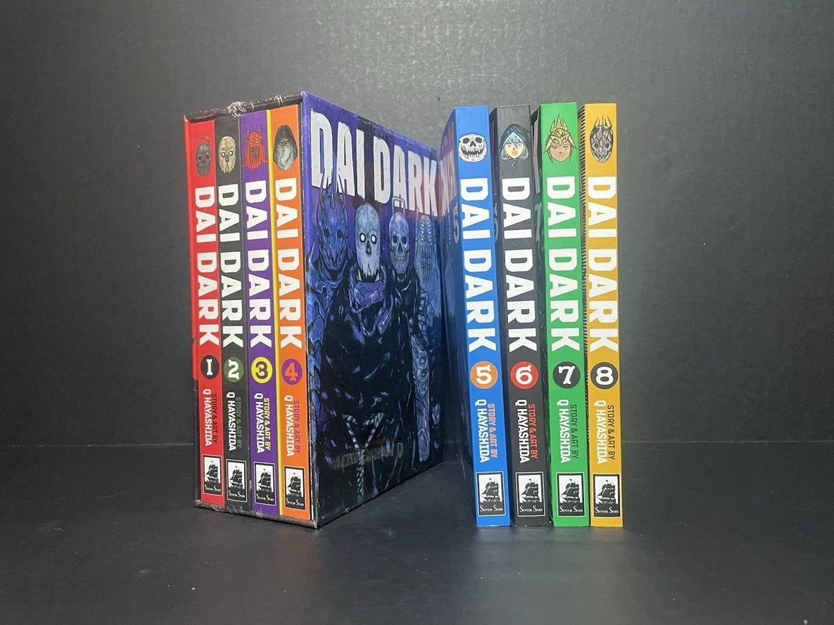 Dai Dark Manga Volumes 1-8 Includes Box Set 1 Volumes 1-4 + 5-8 Brand New Sealed
