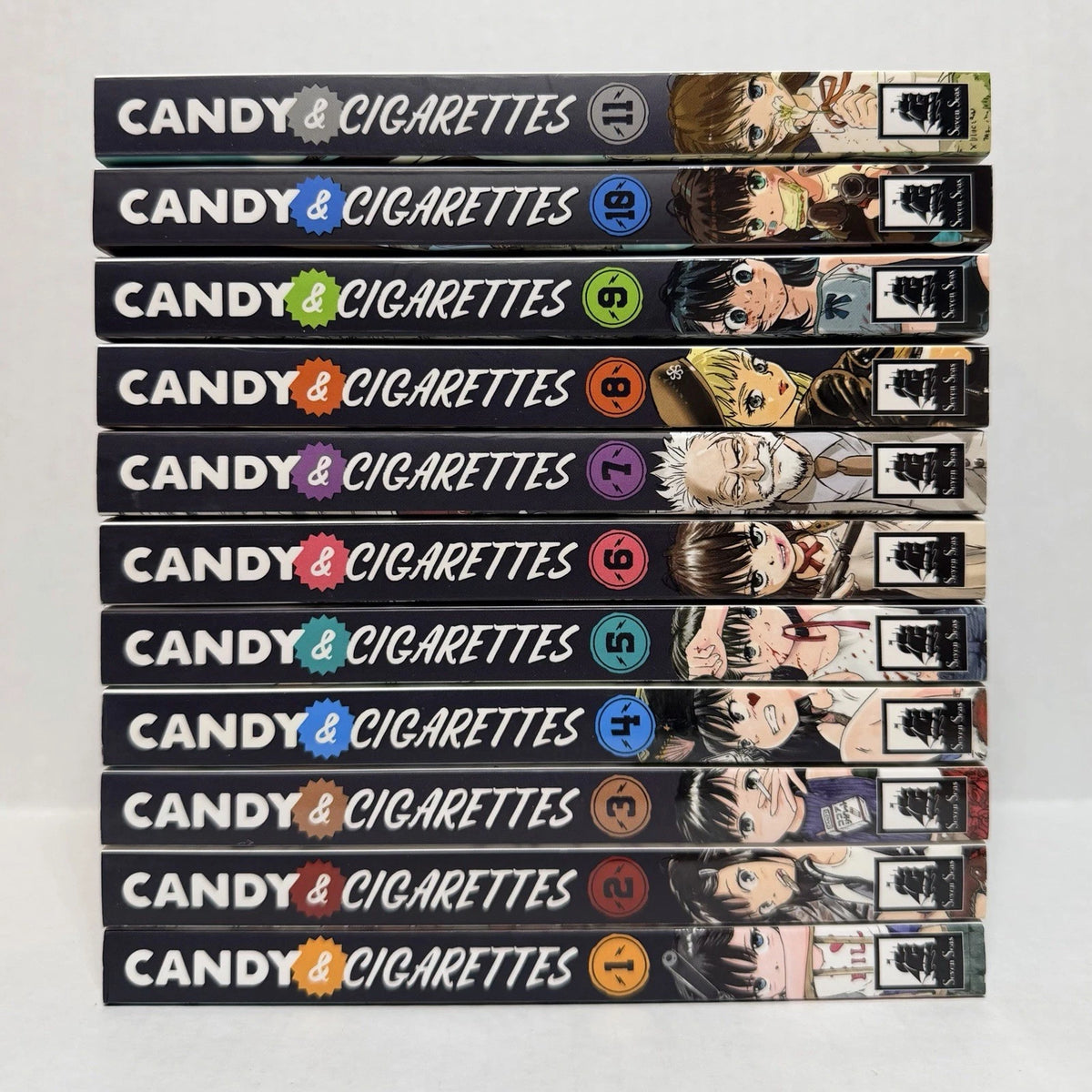 Candy and Cigarettes Manga Volumes 1-11 English Brand New Authentic Seven Seas