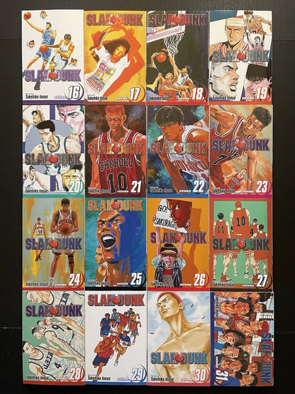 Slam Dunk Manga Volumes 1-31 Brand New Complete English Authentic Viz Media US