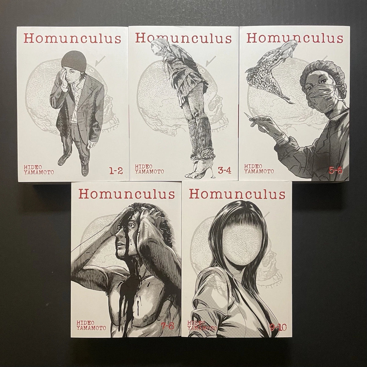 Homunculus Manga Omnibus Volumes 1-10 English US Authentic Seven Seas New