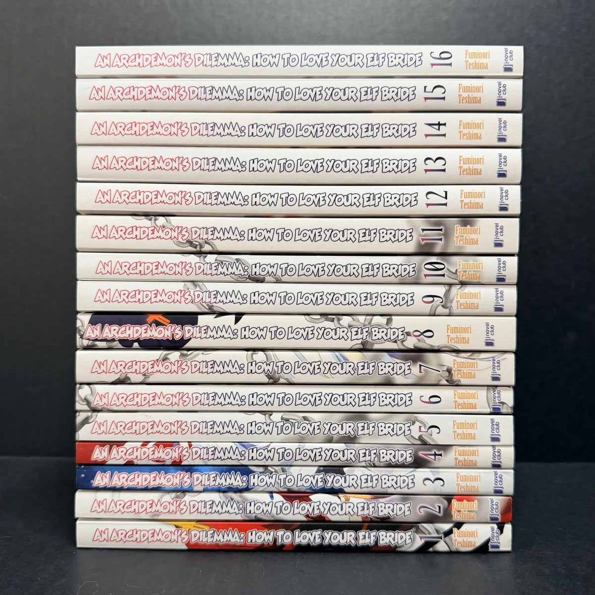 An Archdemon’s Dilemma: How To Love Your Elf Bride Light Novel Volumes 1-16 New