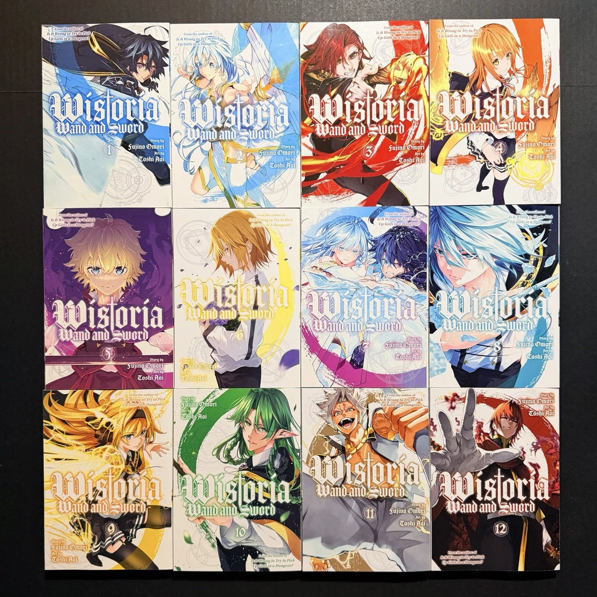 Wistoria Wand and Sword Manga Volumes 1-12 New English US Authentic Kodansha