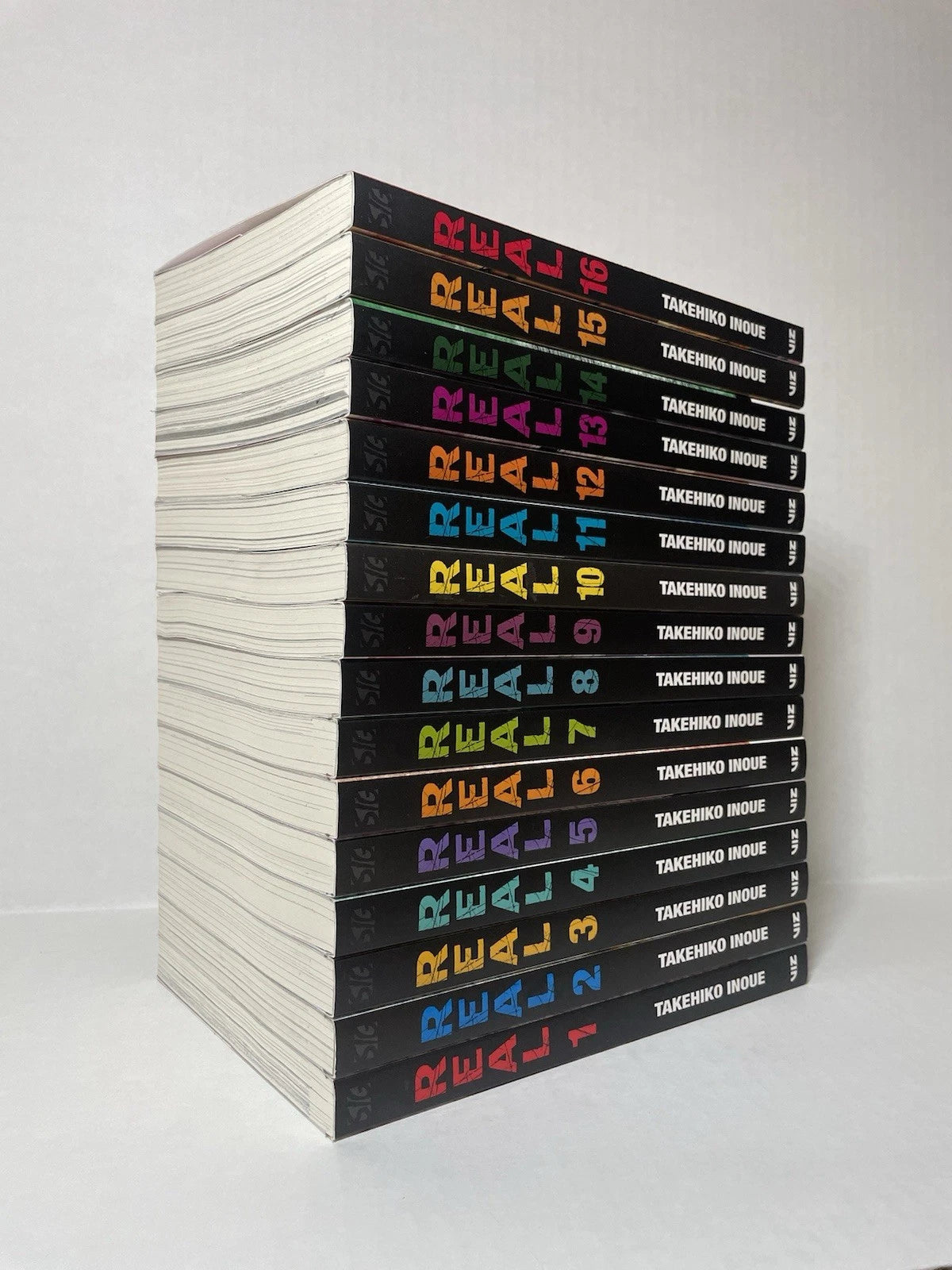 Real Manga Volumes 1-16 English New US Authentic Viz Media Takehiko Inoue