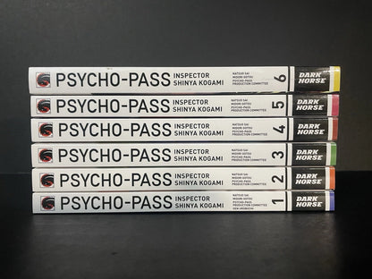Psycho Pass Inspector Manga Volumes 1-6 Brand New Authentic Dark Horse