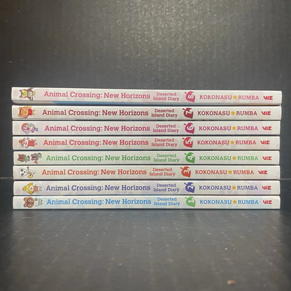 Animal Crossing New Horizons Manga Volumes 1-8 English Brand New US Authentic