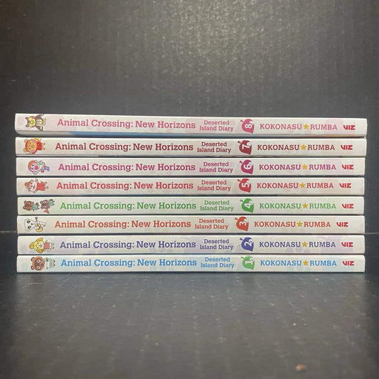 Animal Crossing New Horizons Manga Volumes 1-8 English Brand New US Authentic