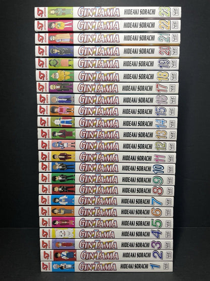 Gintama Manga Volumes 1-23 Brand New Complete Set English Authentic Viz Media