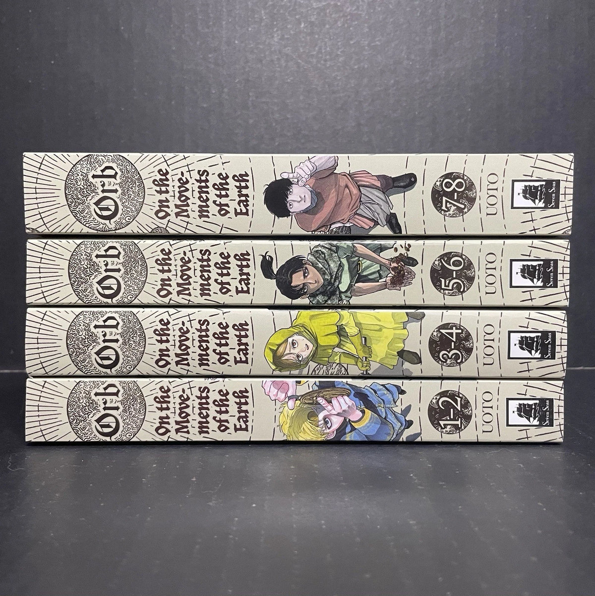 Orb: On the Movements of the Earth Manga Omnibus Volumes 1-8 Brand New English