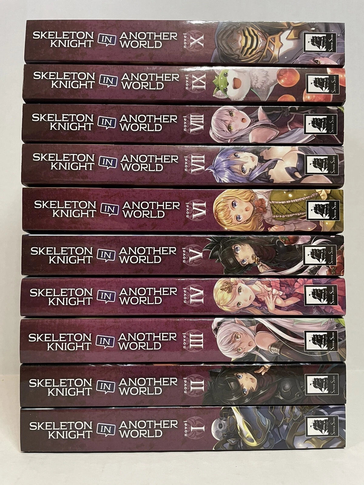 Skeleton Knight in Another World Light Novel Volumes 1-10 Brand New English