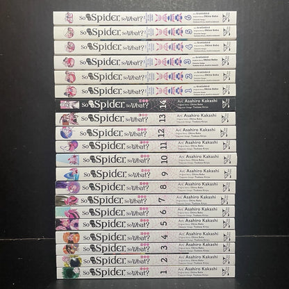 So I’m a Spider, So What? Manga Vols 1-14 + Kumoko Sisters 1-6 Brand New English