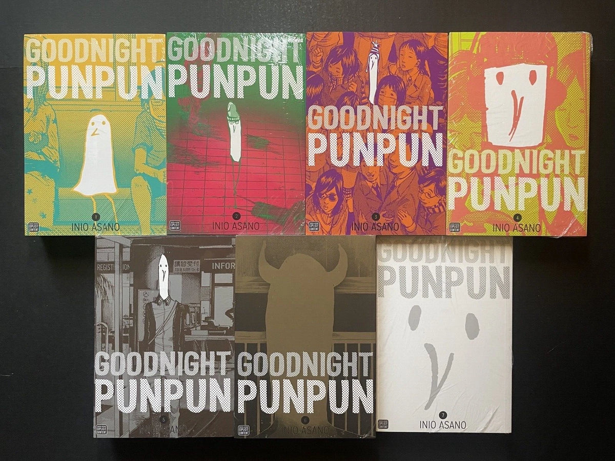 Goodnight Punpun Manga Volumes 1-7 Brand New English US Authentic Viz Media