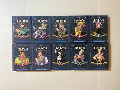 Jojo’s Bizarre Adventure Manga Part 3 Volumes 1-10 Brand New English Hardcover