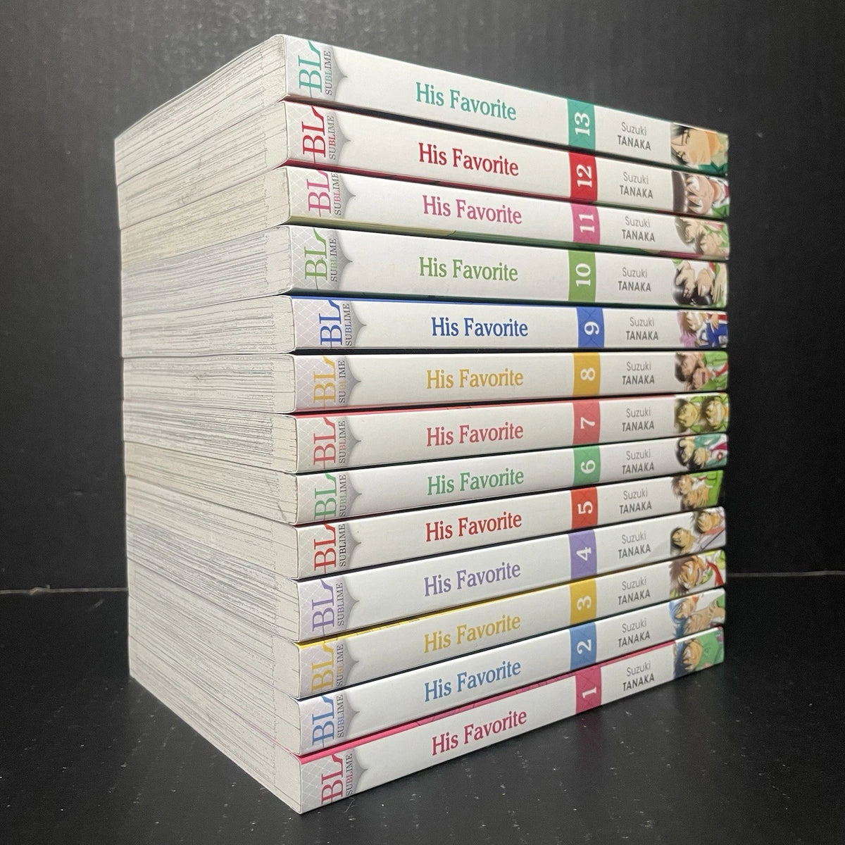 His Favorite Manga Volumes 1-13 Brand New English US Authentic BL