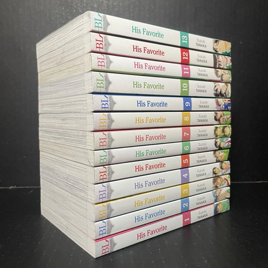 His Favorite Manga Volumes 1-13 Brand New English US Authentic BL