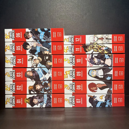 Fire Force Manga Omnibus Volumes 1-12 English Brand New Authentic Complete Set
