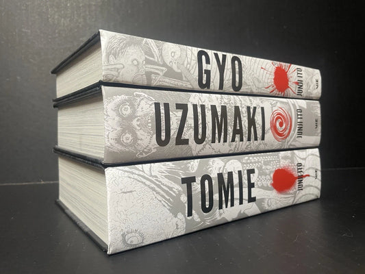 Gyo, Tomie, and Uzumaki Manga Junji Ito Bundle New Hardcover English Viz Media