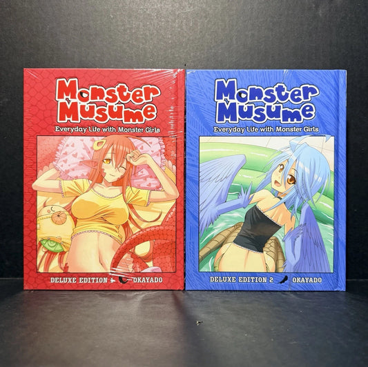 Monster Musume Deluxe Manga Omnibus Volumes 1-2 (Volumes 1-6) Sealed HC Mature