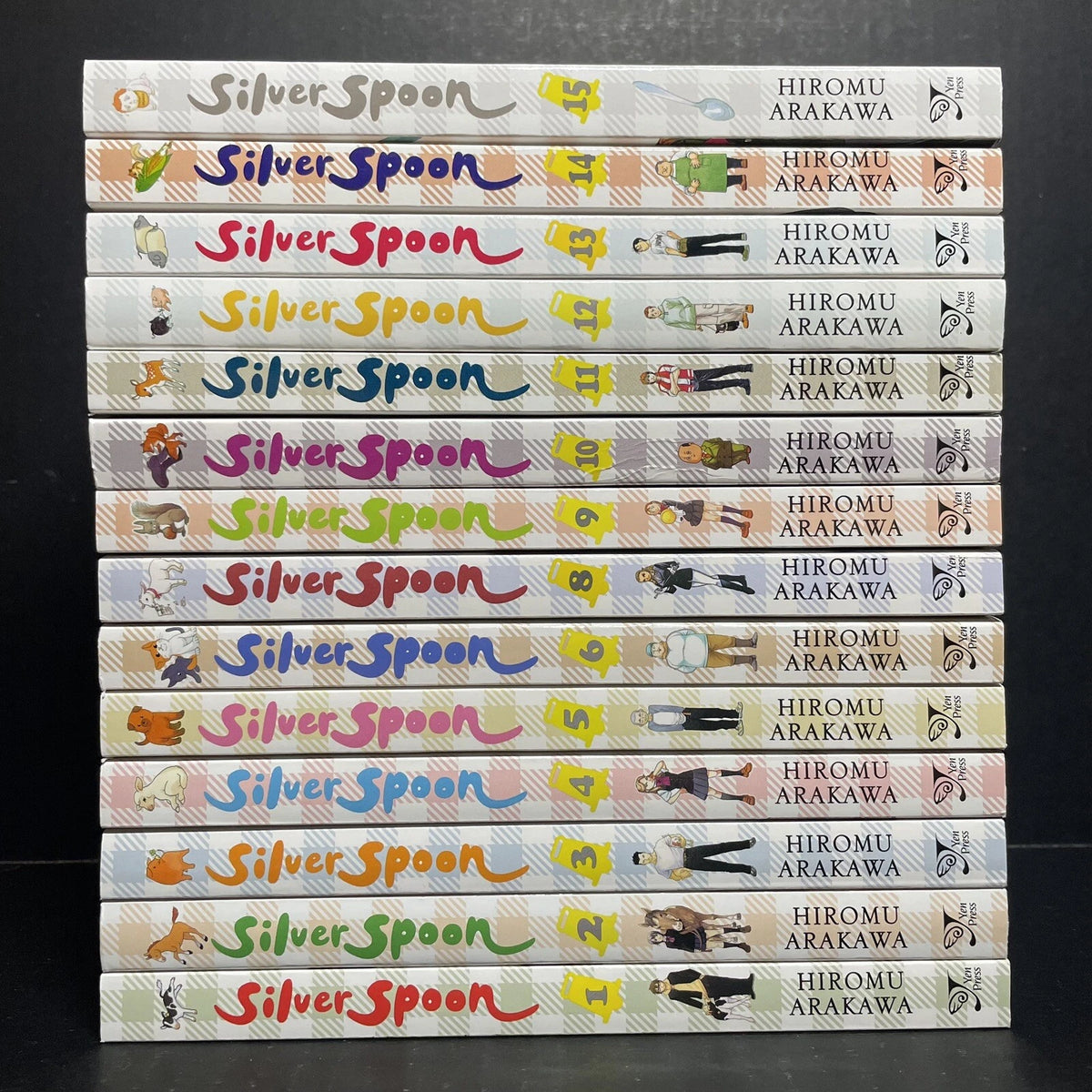 Silver Spoon Manga Volumes 1-6, 8-15 Brand New English Authentic Yen Press