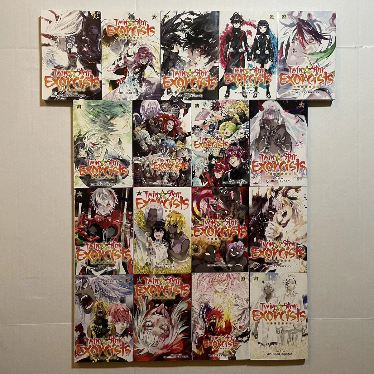 Twin Star Exorcists Manga Volumes 1-34 Brand New English Authentic Viz Media