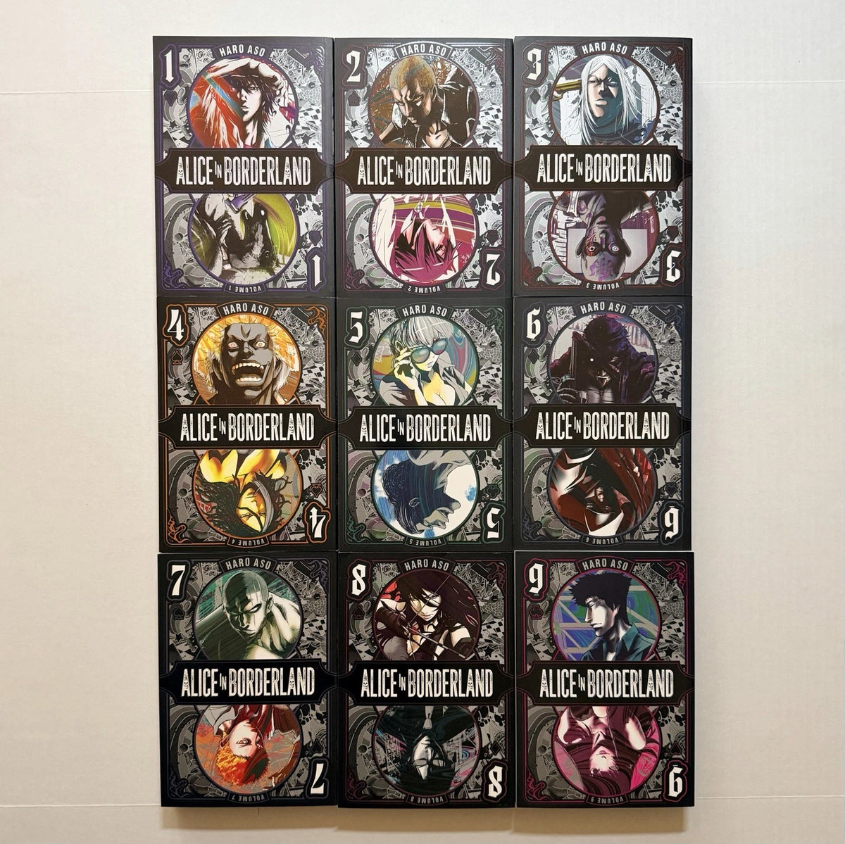 Alice in Borderland Manga Omnibus Volumes 1-9 English Brand New US Authentic Viz