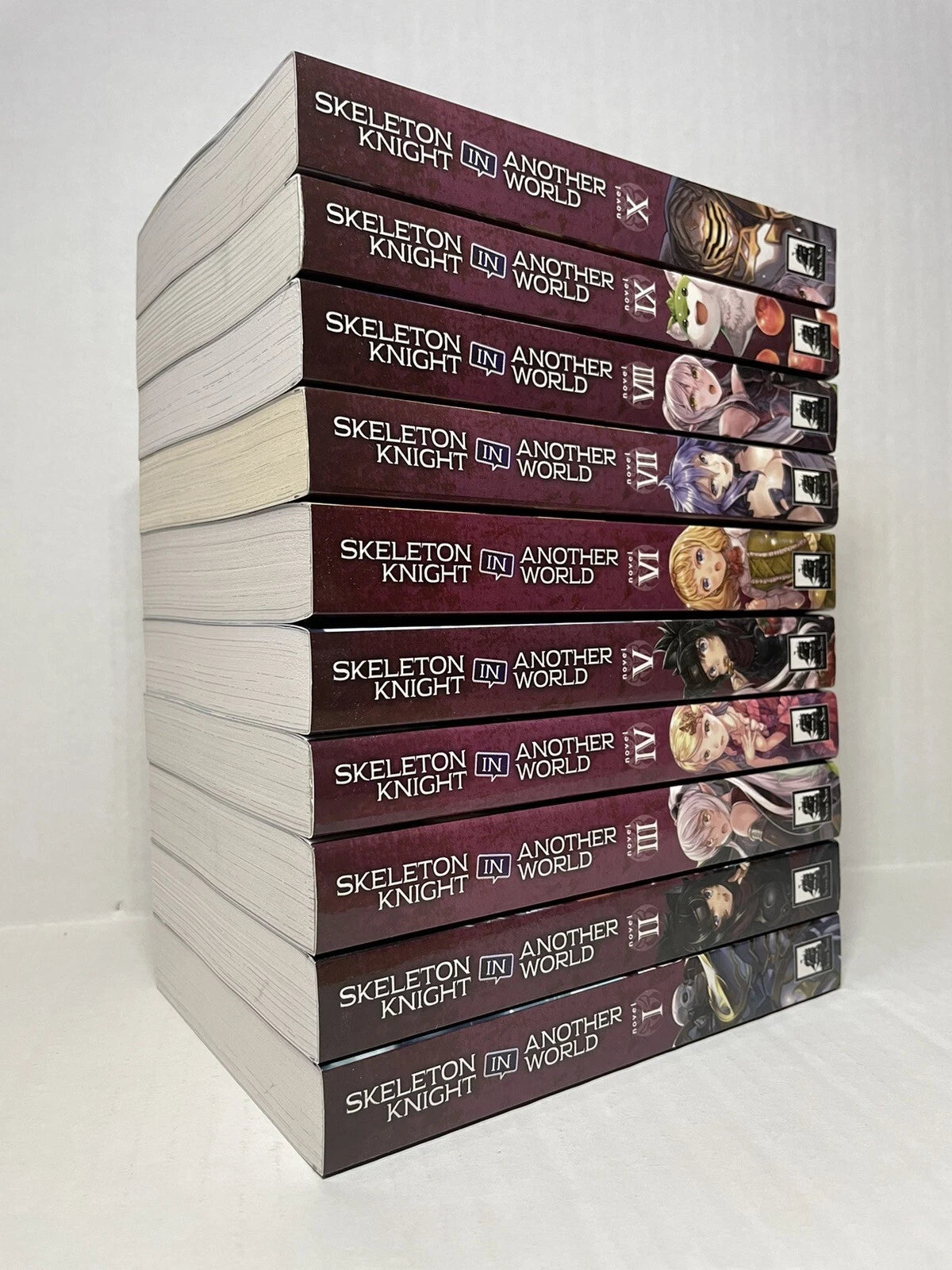 Skeleton Knight in Another World Light Novel Volumes 1-10 Brand New English