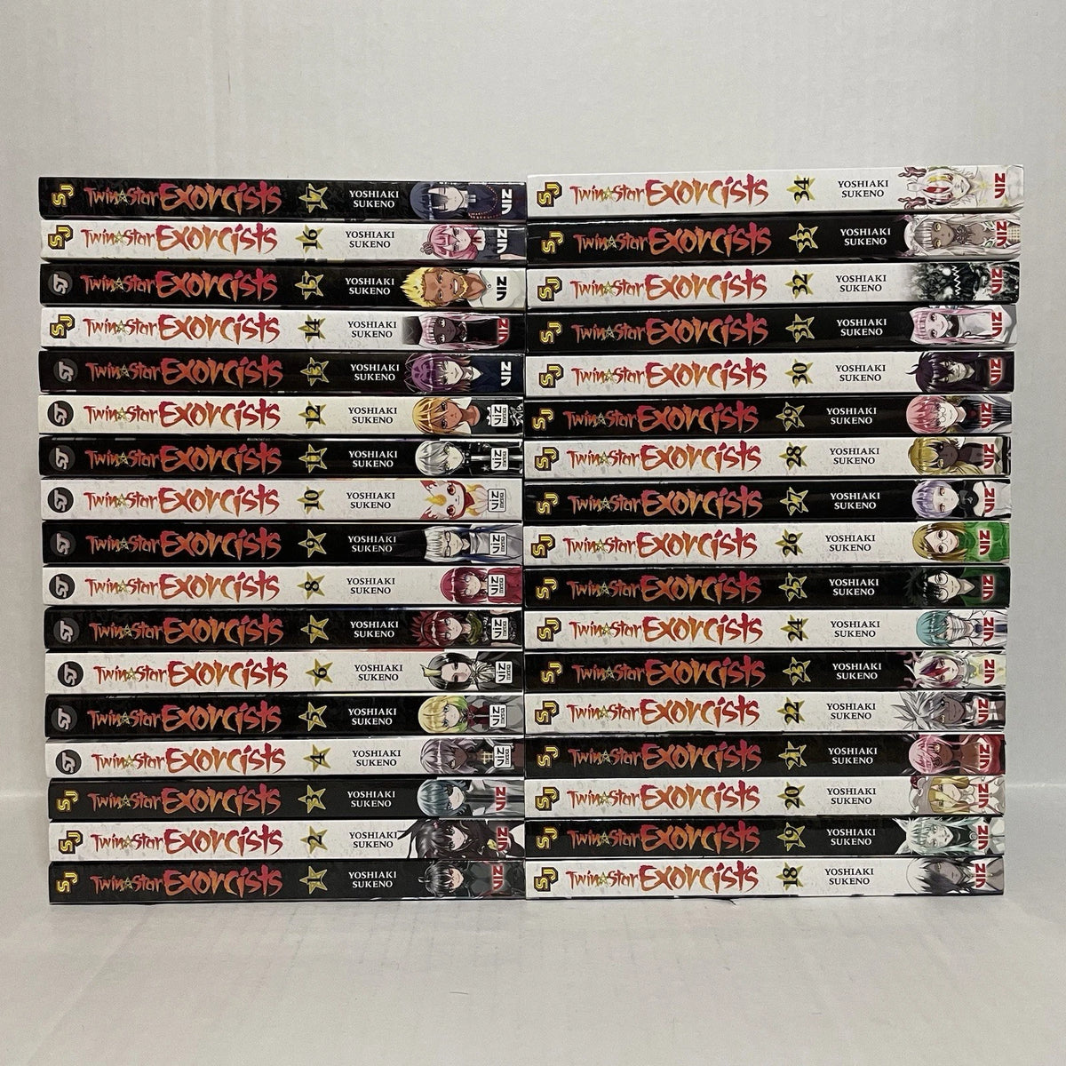 Twin Star Exorcists Manga Volumes 1-34 Brand New English Authentic Viz Media