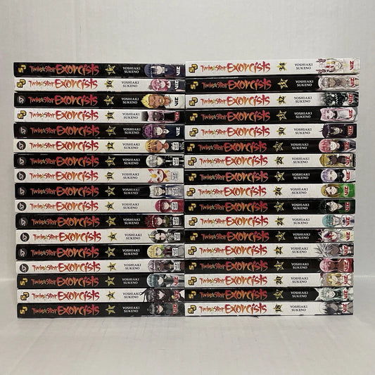 Twin Star Exorcists Manga Volumes 1-34 Brand New English Authentic Viz Media