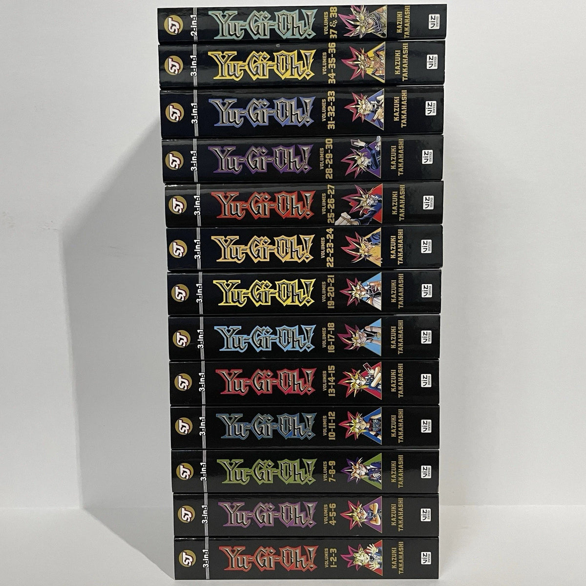 Yu-Gi-Oh! (3-In-1 Edition) Manga Omnibus Volumes 1-38 Complete Set New Authentic