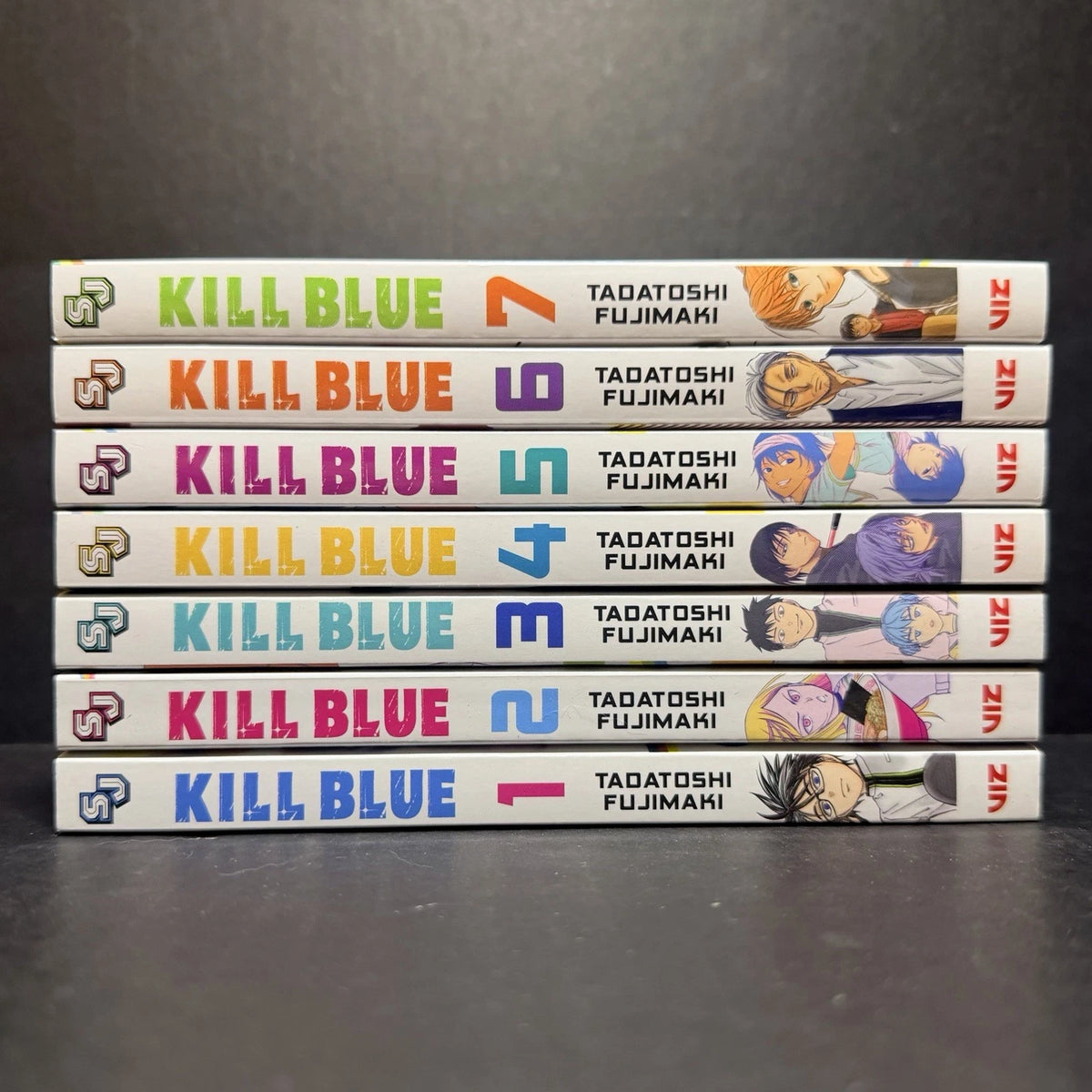 Kill Blue Manga Volumes 1-7 Brand New Authentic Viz Media