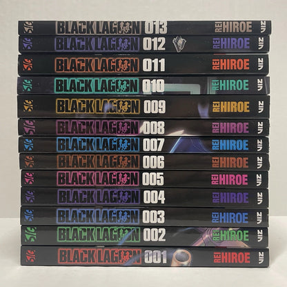 Black Lagoon Manga Volumes 1-13 English Brand New Authentic Viz Media Rei Hiroe