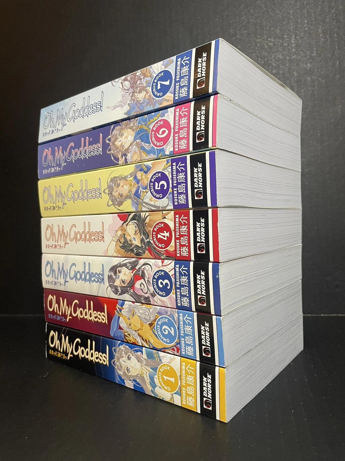 Oh My Goddess! Manga Omnibus Volumes 1-7 English Complete Dark Horse Brand New