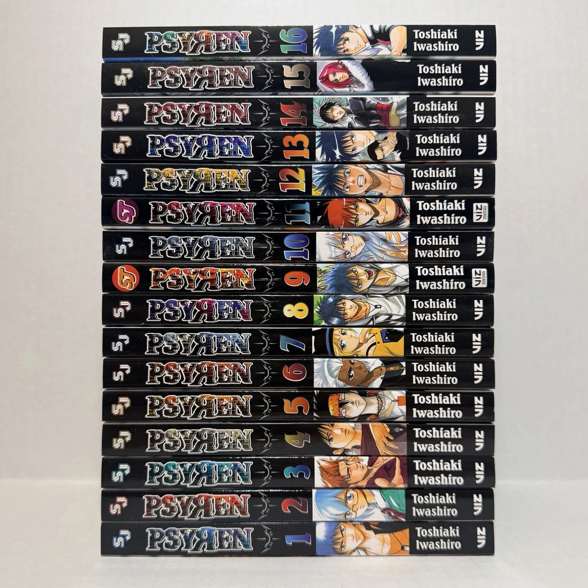 Psyren Manga Volumes 1-16 English Brand New US Authentic Viz Media Complete