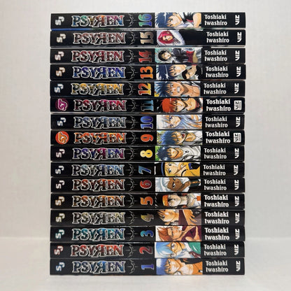 Psyren Manga Volumes 1-16 English Brand New US Authentic Viz Media Complete
