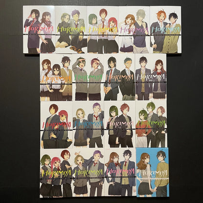 Horimiya Manga Volumes 1-17 English Authentic Yen Press Brand New Complete Set