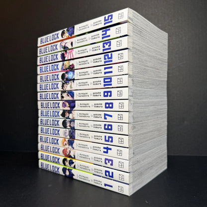 Blue Lock Manga Volumes 1-15 Brand New English US Authentic Kodansha