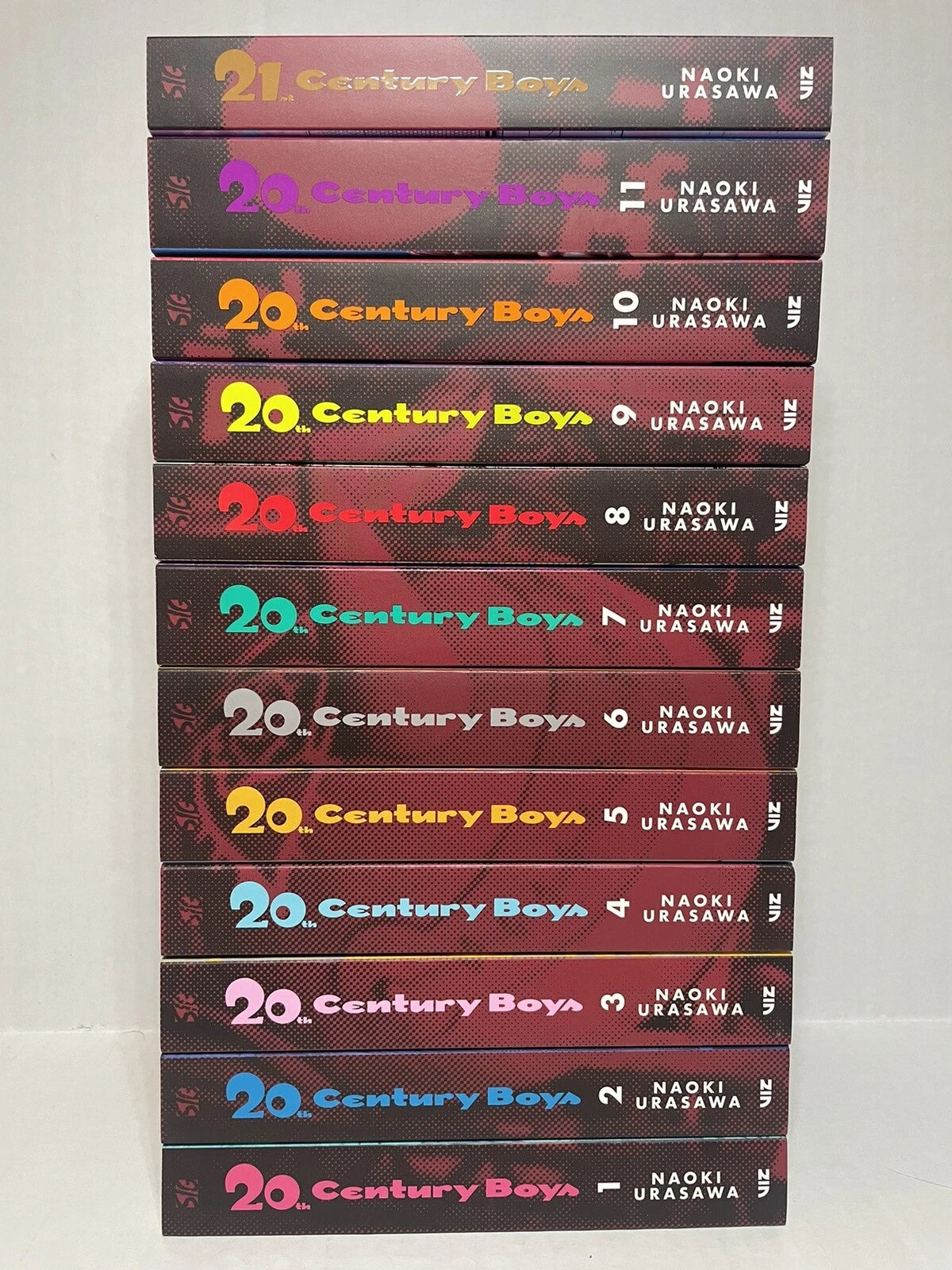 20th Century Boys Perfect Edition Manga Volumes 1-11 + 21st Century Boys New Eng
