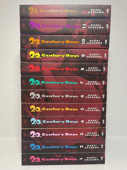 20th Century Boys Perfect Edition Manga Volumes 1-11 + 21st Century Boys New Eng