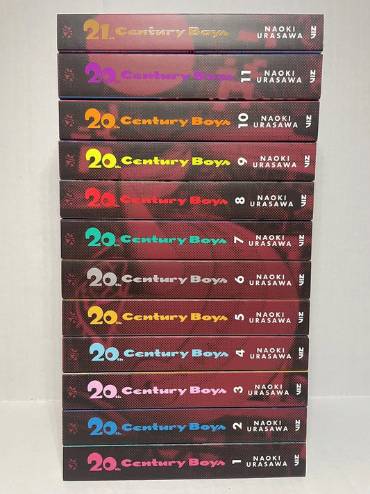20th Century Boys Perfect Edition Manga Volumes 1-11 + 21st Century Boys New Eng
