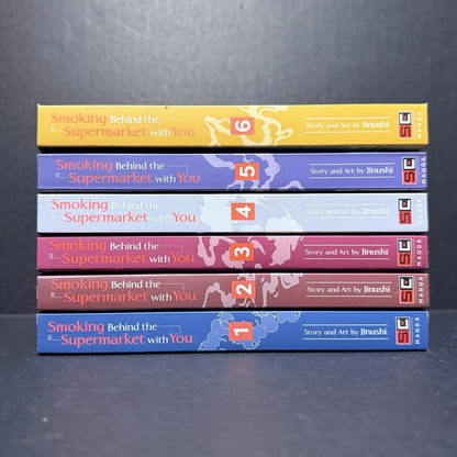 Smoking Behind the Supermarket with You Manga Volumes 1-6 English US Authentic